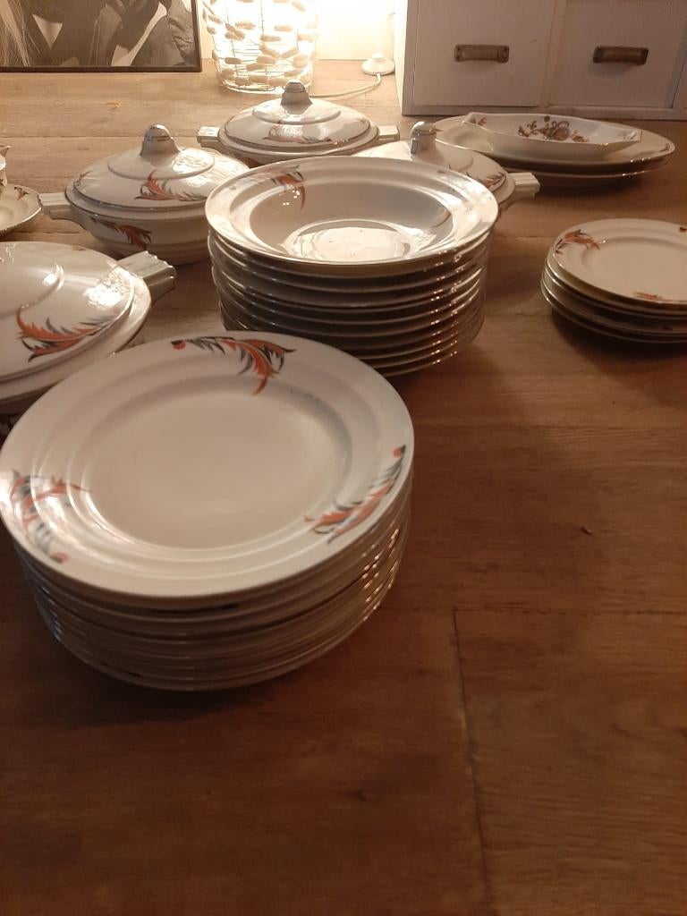 servies, Huis en Inrichting, Keuken | Servies, Gebruikt, Compleet servies, Overige stijlen, Porselein, Ophalen