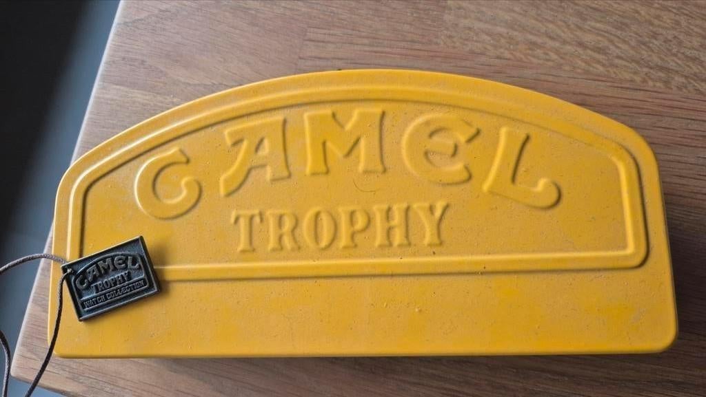 Vintage Camel Trophy Horlogedoos, Verzamelen, Ophalen of Verzenden, Gebruikt, Overige, Overige merken