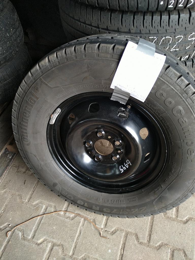 Reservewiel Camper Ducato.16", steek 5x118. 225 of215/75/16, Ophalen, 16 inch, Banden en Velgen, Bestelwagen