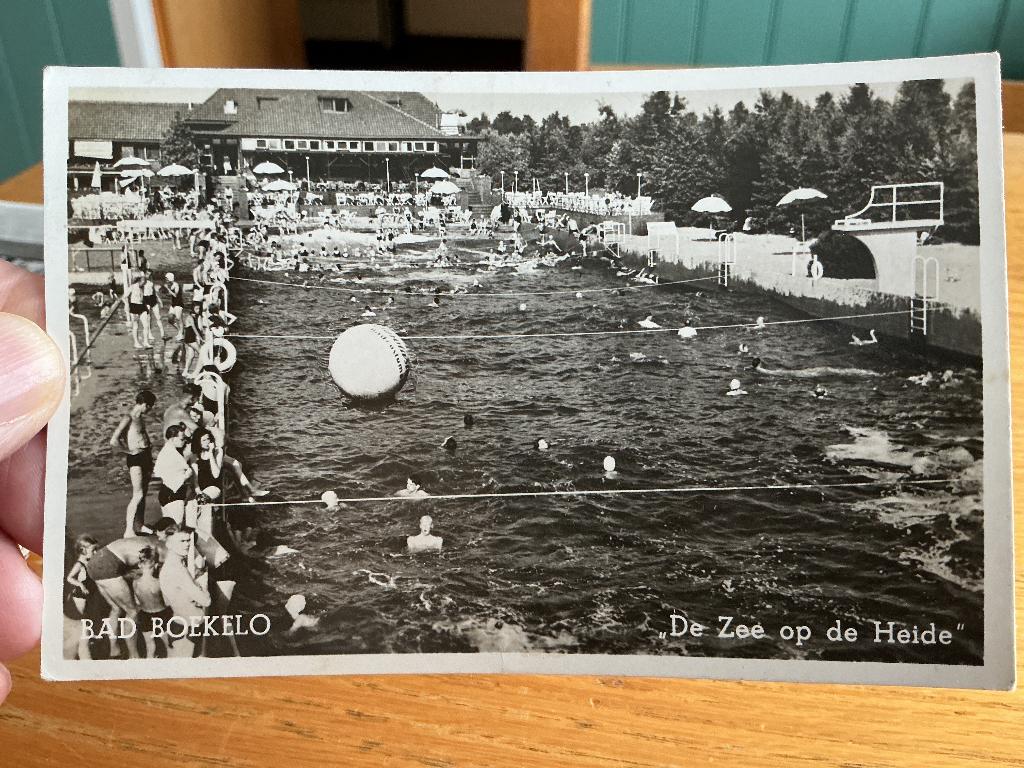 Boekelo bad boekelo 1950, Ophalen of Verzenden, 1940 tot 1960, Gelopen, Overijssel
