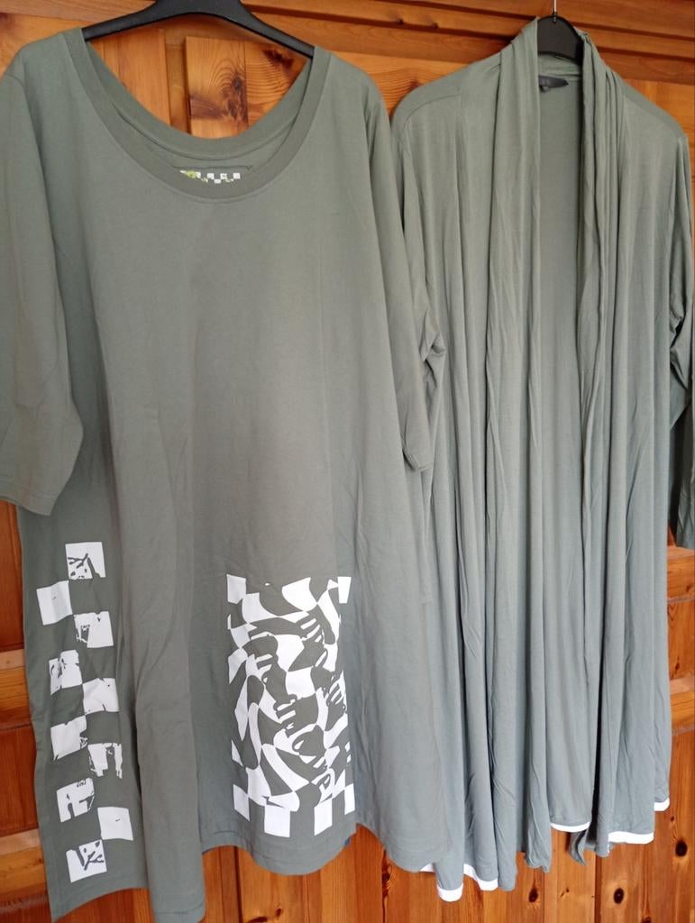 Rimini set maat 5 ( 52 ), Kleding | Dames, Grote Maten, Zo goed als nieuw, Trui of Vest, Groen, Ophalen of Verzenden