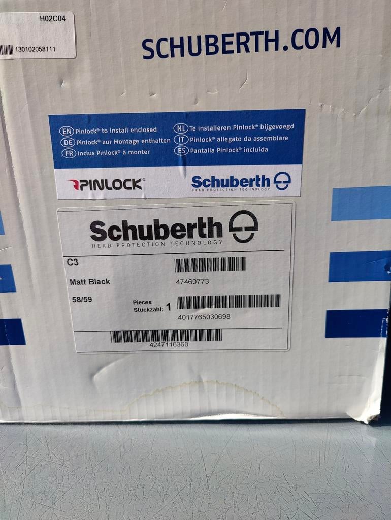 Schuberth C3 Systeemhelm (als nieuw) - Maat 58/59, Ophalen of Verzenden, Tweedehands, L, Systeemhelm