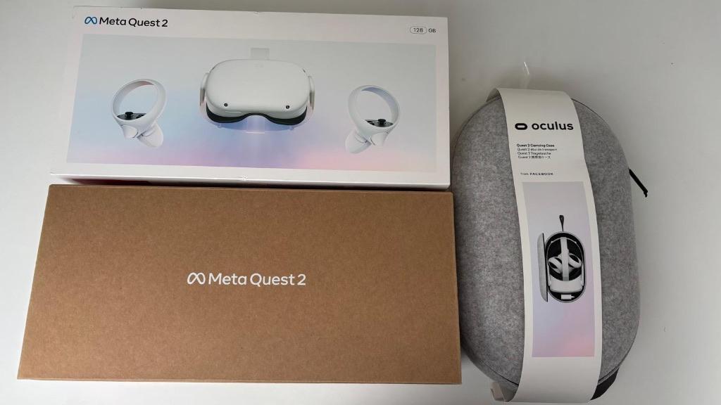 Oculus Meta Quest 2 – 128GB + NIEUWE Case, Spelcomputers en Games, Virtual Reality, Ophalen, Zo goed als nieuw, Overige platformen