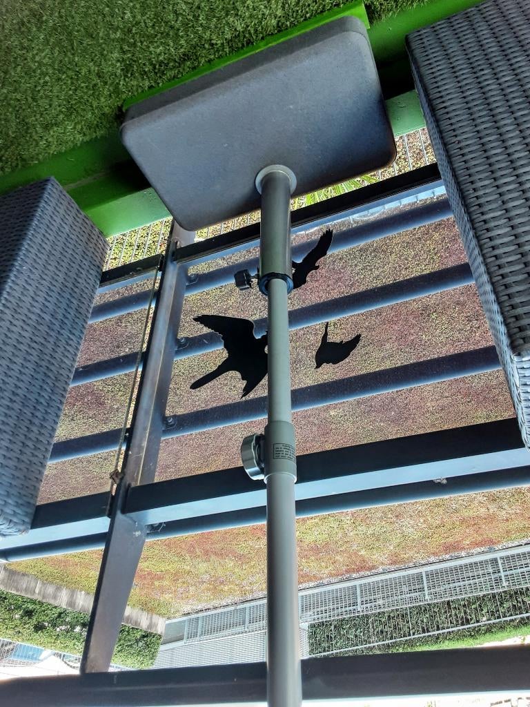 parasol, Tuin en Terras, Parasols, Ophalen, 2 tot 3 meter, Verstelbaar, Zweefparasol