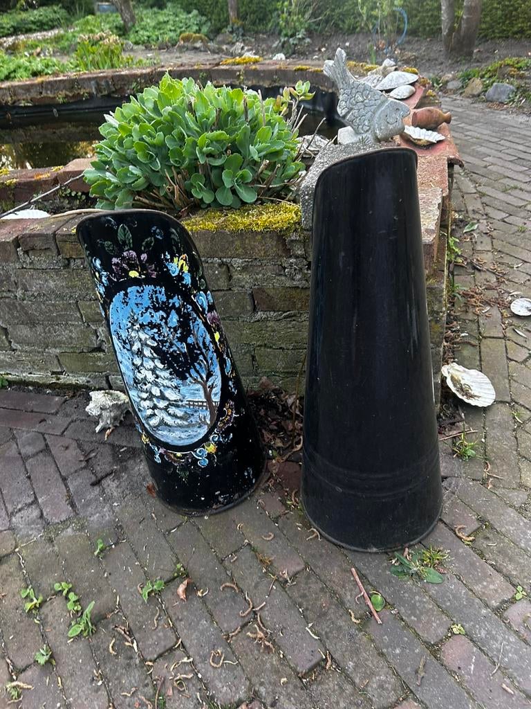 2 zwarte kolen kits, Ophalen, Gebruikt