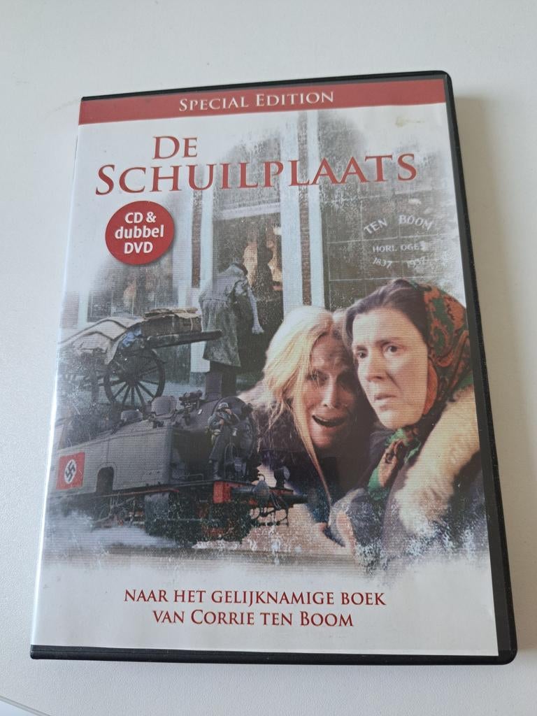 3Disc set - De Schuilplaats - Corrie ten Boom, Cd's en Dvd's, Alle leeftijden, Ophalen of Verzenden, Zo goed als nieuw