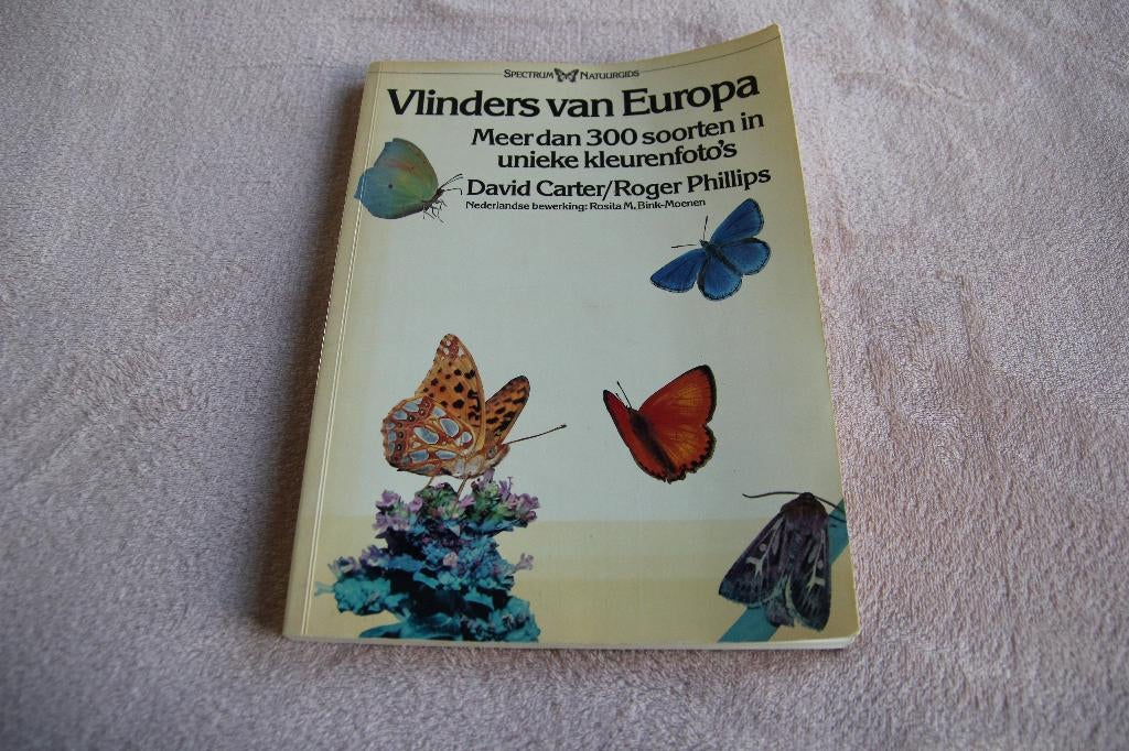 Vlinders van Europa, Ophalen of Verzenden, Gelezen, Overige diersoorten
