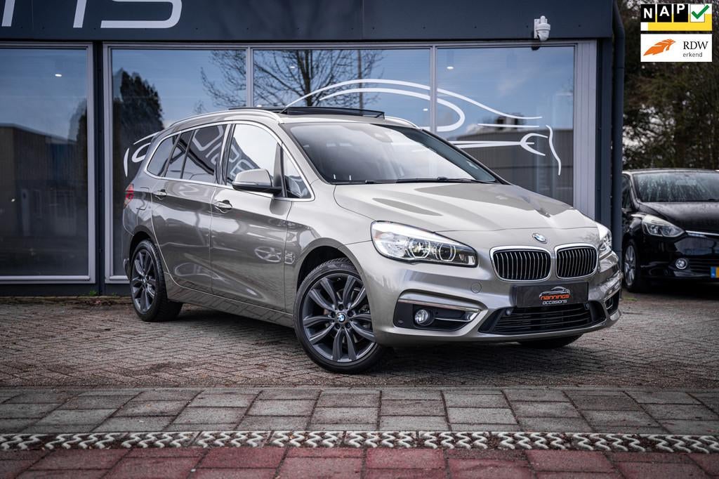 BMW 2-serie Gran Tourer 218i 7p. High Executive|HUD|Pano|Cam, Auto's, BMW, 136 pk, Gebruikt, 2-Serie Gran Tourer, 7 stoelen