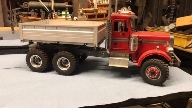 Lesu Peterbilt 6x6, Hobby en Vrije tijd, Ophalen, Nieuw, Schaal 1:14, Onderdeel