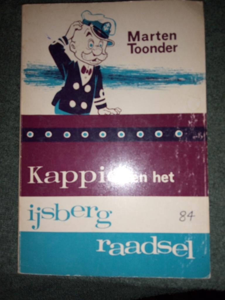 Kappie en het ijsberg raadsel - Marten Toonder, Ophalen of Verzenden, Gelezen, Marten Toonder