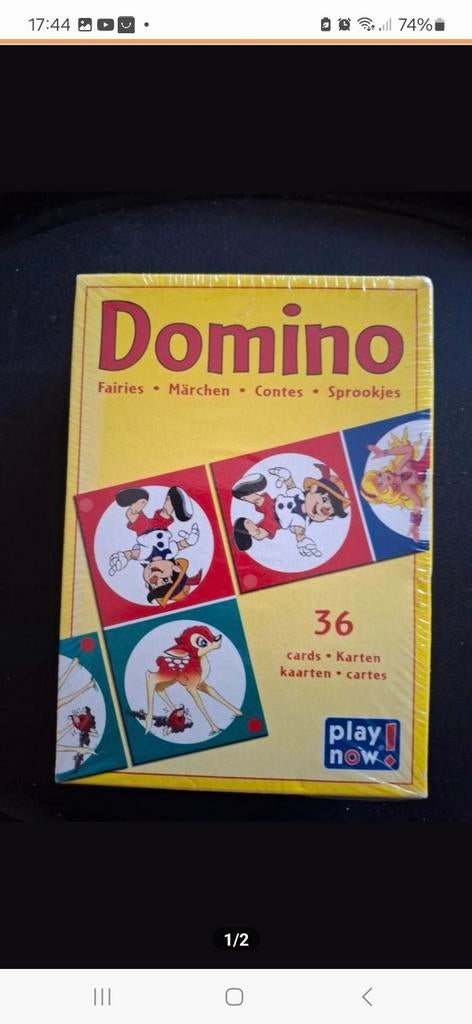 Domino Sprookjes.Geseald., Ophalen of Verzenden, Nieuw