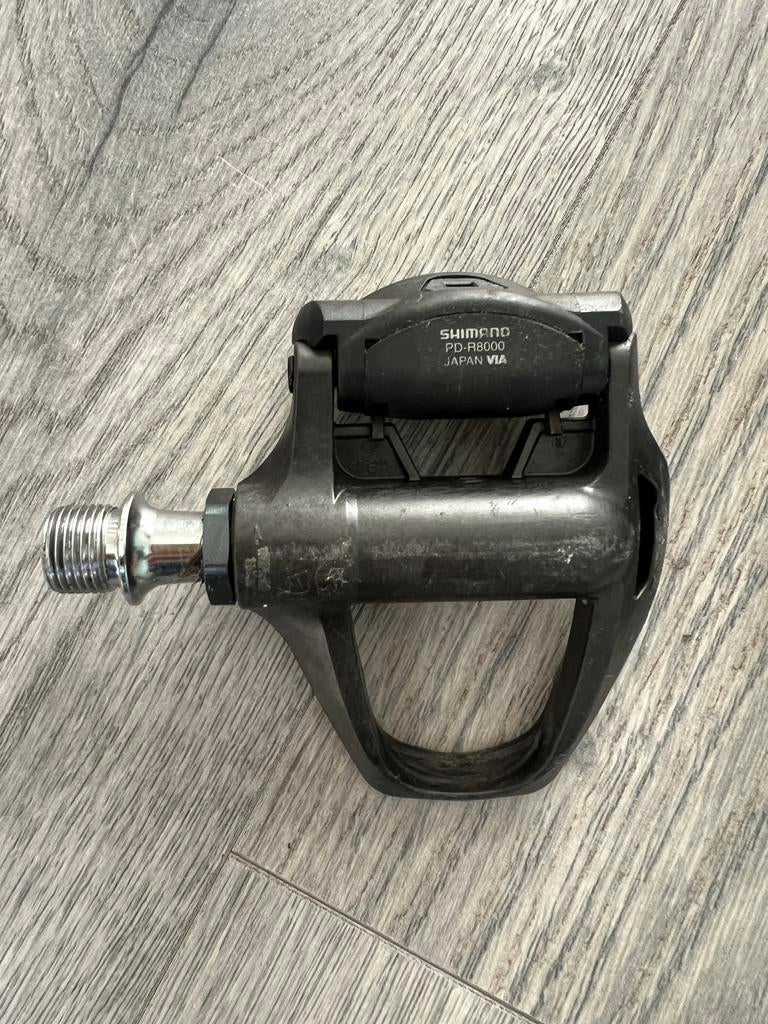 Shimano SPD-R8000 pedalen met schoenplaatjes, Ophalen of Verzenden, Gebruikt, Racefiets, Crankstel of Pedalen