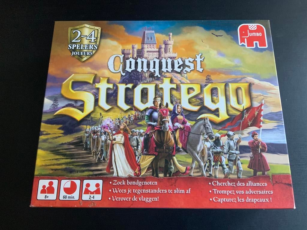 Conquest Stratego, Een of twee spelers, Ophalen of Verzenden, Gebruikt, Jumbo