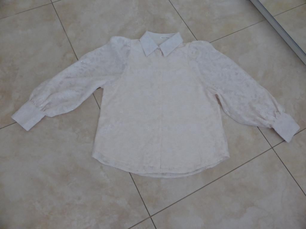 blouse creme maat L bisou's project, Beige, Bisou's project, Maat 42/44 (L), Ophalen of Verzenden