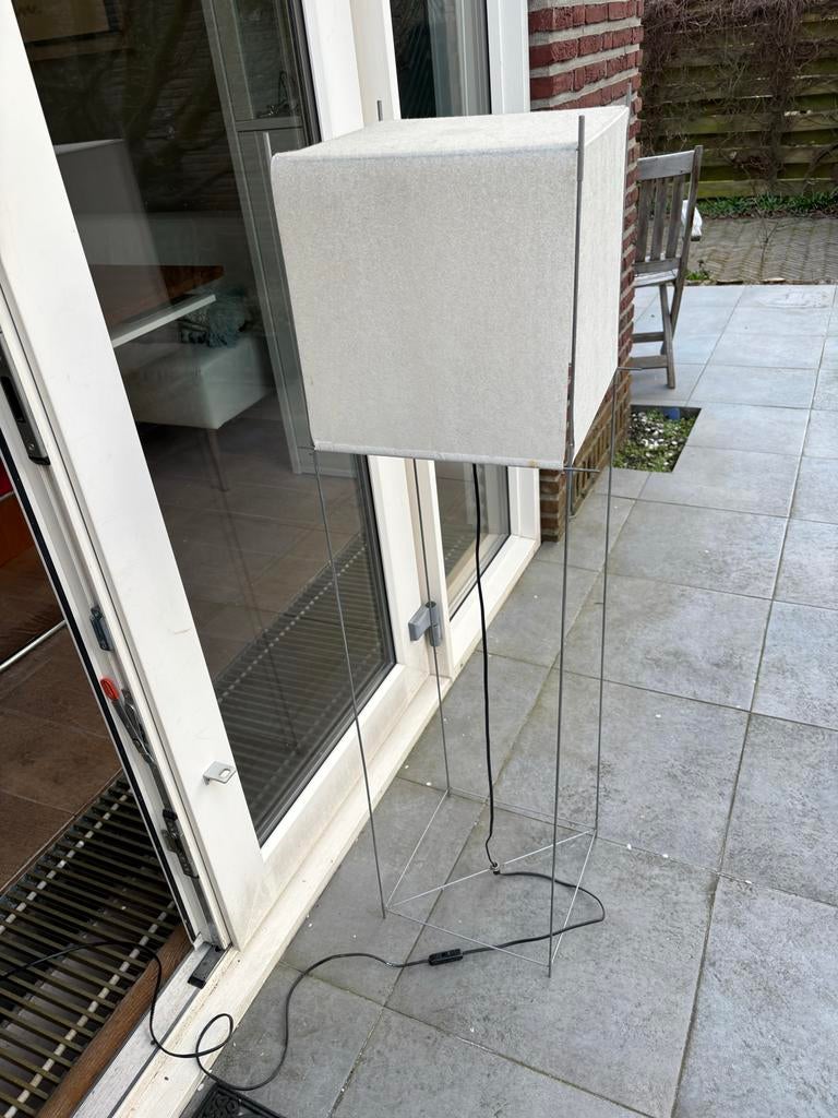 Originele Lotek lamp - stof vervangen, Huis en Inrichting, Lampen | Vloerlampen, Ophalen, Gebruikt, Metaal, 150 tot 200 cm