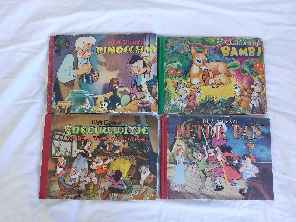 Walt Disney 4x plaatjesalbum, Boeken, Prentenboeken en Plaatjesalbums, Ophalen of Verzenden, Gelezen, Walt Disney, Plaatjesalbum