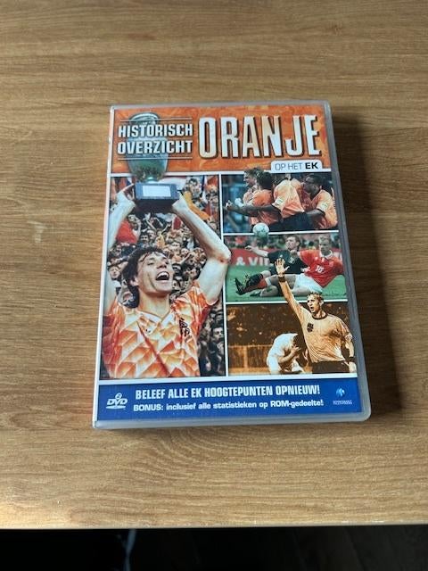 K1-DVD Historisch overzicht Oranje op het EK, Alle leeftijden, Ophalen of Verzenden, Gebruikt