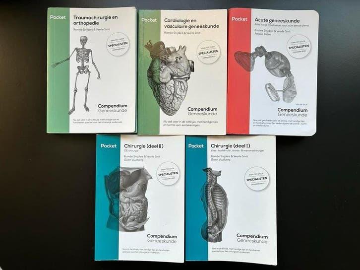 Compendium Geneeskunde Pocket Serie, Ophalen of Verzenden, Onbeschreven, Nederland