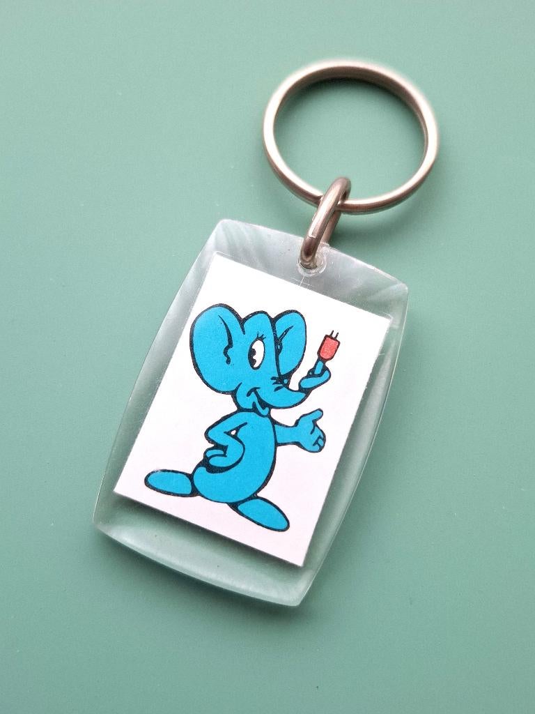 sleutelhangel afbeelding olifant, Verzenden, Zo goed als nieuw, Dier of Natuur