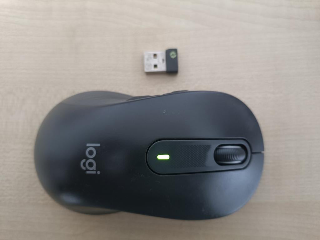 Logitech M650L Bluetooth Mouse with receiver, Computers en Software, Muizen, Ophalen of Verzenden, Zo goed als nieuw