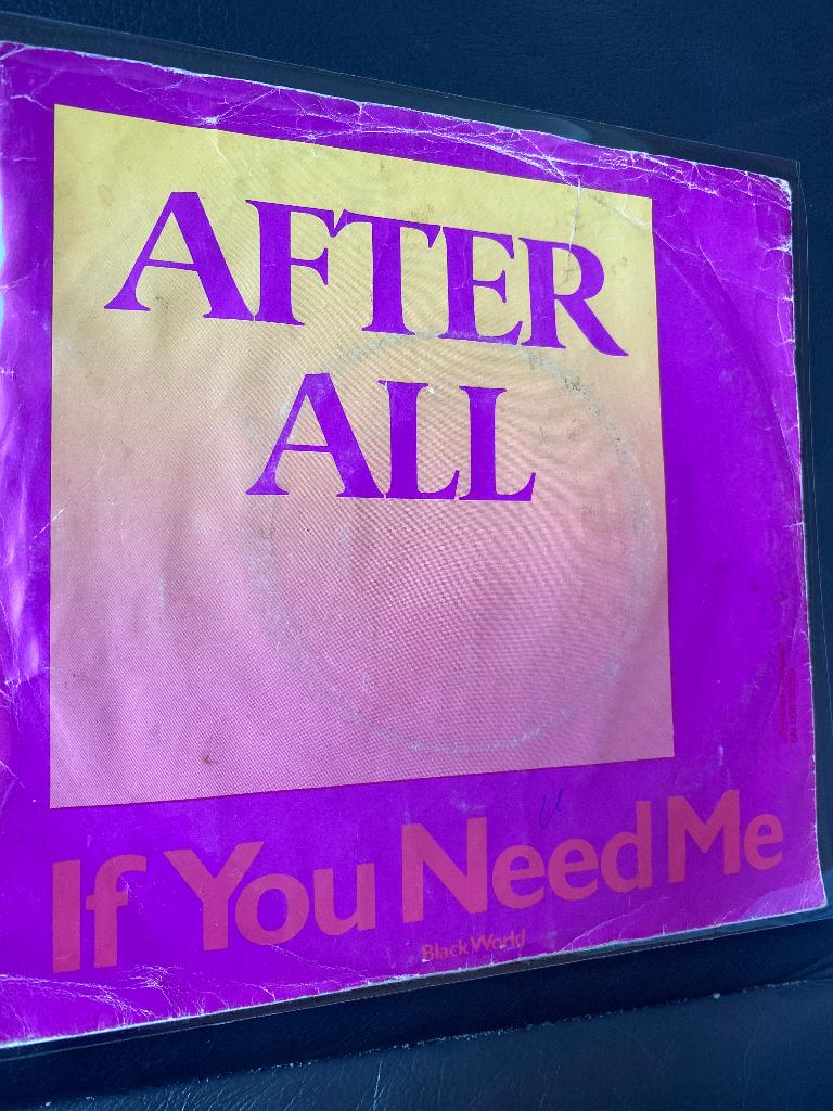 After All : If You Need Me ( single vinyl), Cd's en Dvd's, Vinyl Singles, Ophalen of Verzenden, Gebruikt, Pop