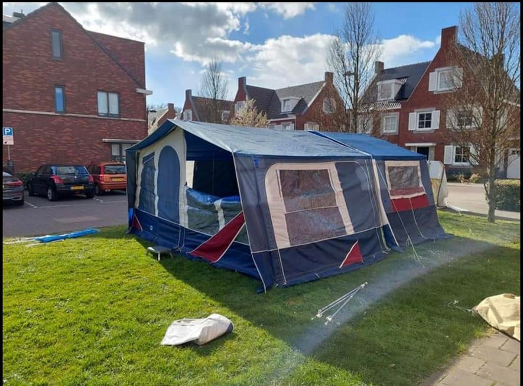 Vouwwagen Jamet Arizona, Ophalen, Blauw, Aanwezig, Jamet