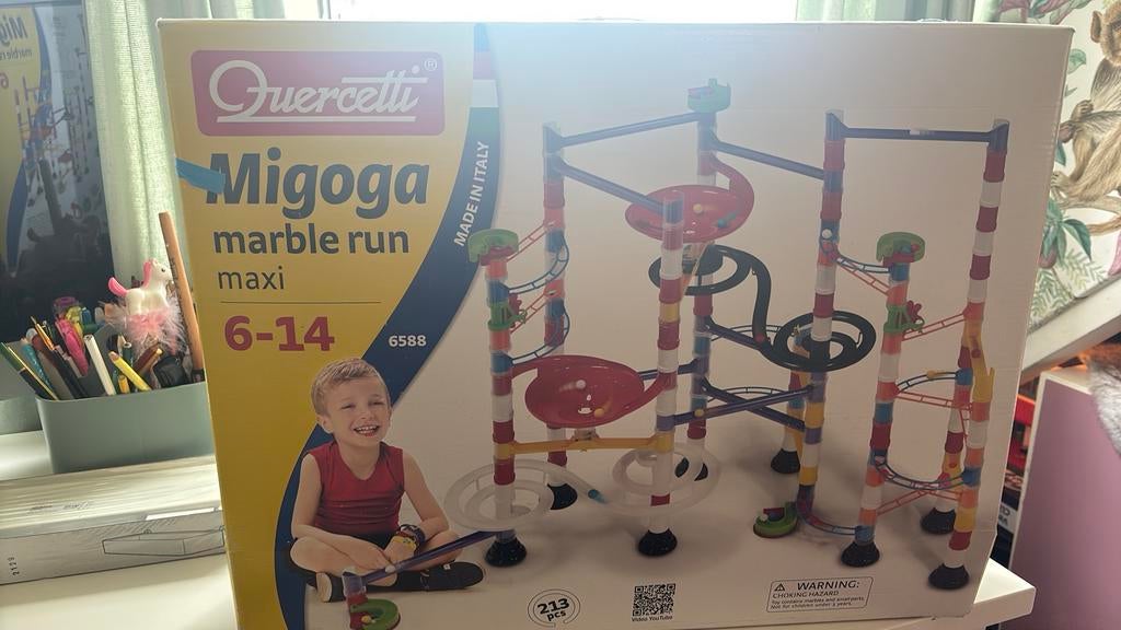 Mega knikkerbaan, Ophalen of Verzenden, Zo goed als nieuw