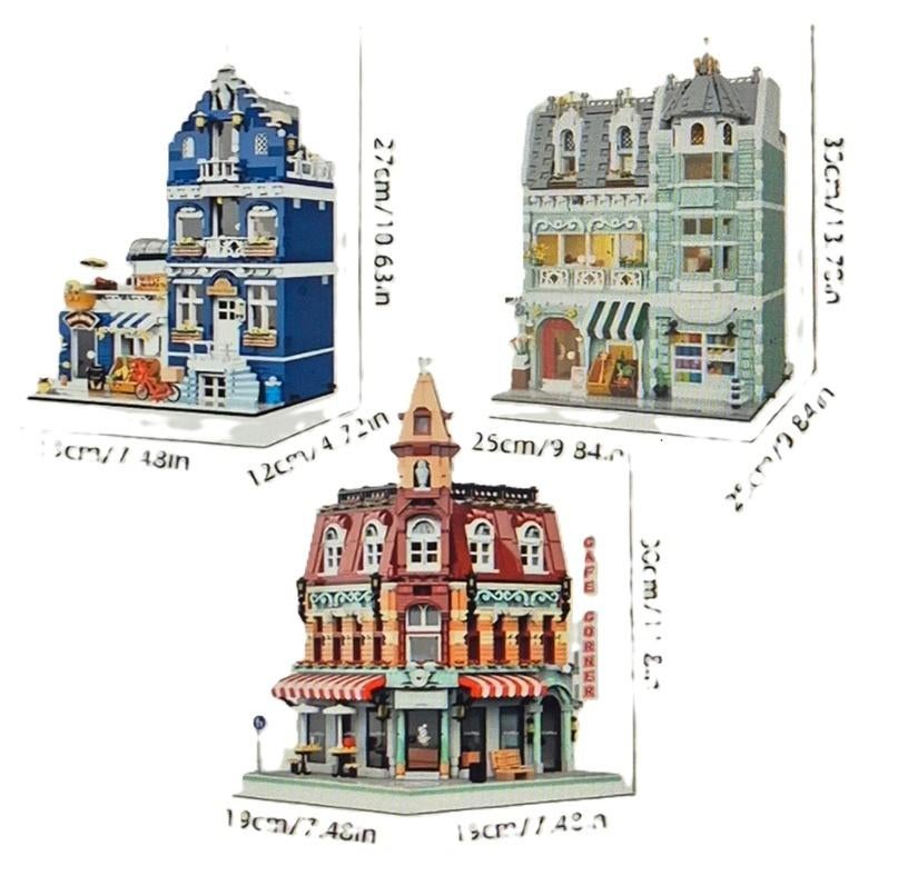 Modelbouw huisjes bouwstenen, Kinderen en Baby's, Speelgoed | Bouwstenen, Ophalen of Verzenden, Nieuw, Overige merken