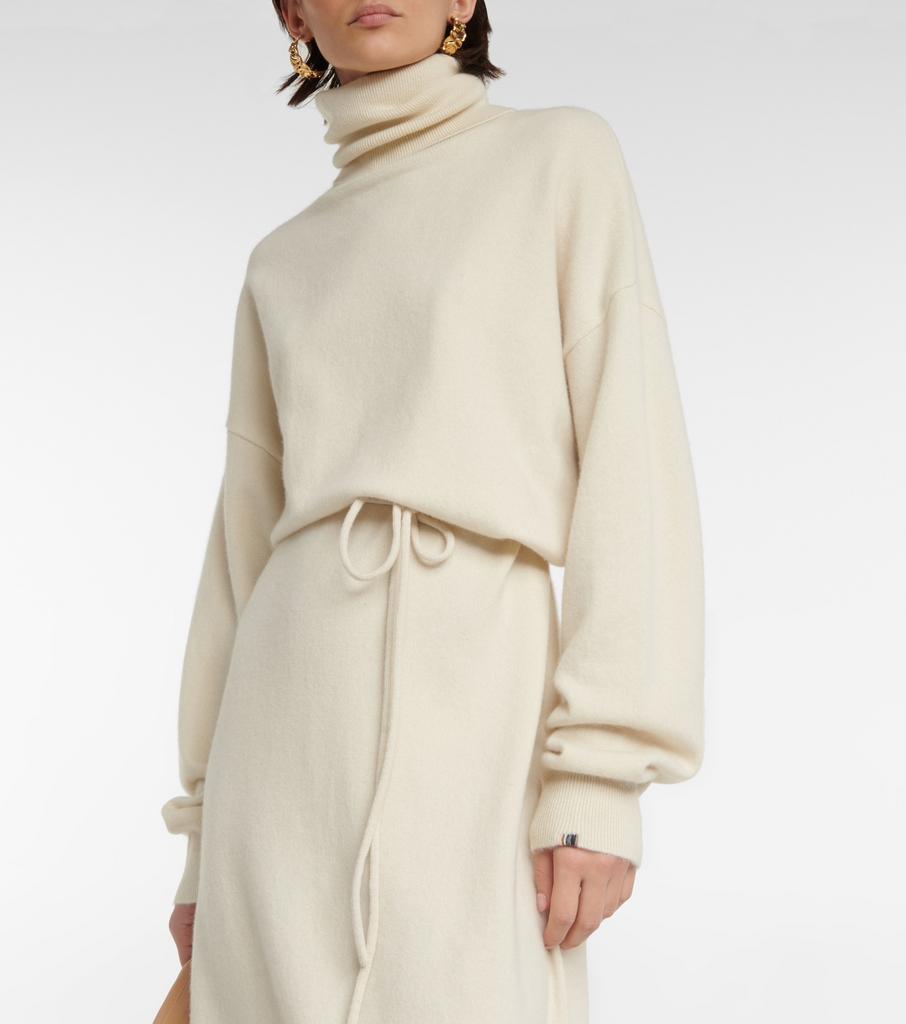 Extreme Cashmere No.209 Attraction jurk dress, Ophalen of Verzenden, Nieuw, Beige, Onder de knie