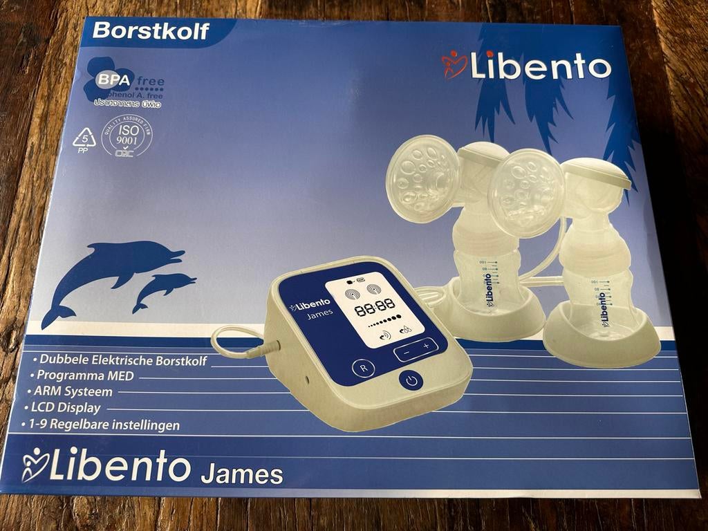 Libento elektrische duo borstkolf XB-8618, Ophalen, Zo goed als nieuw, Borstkolf