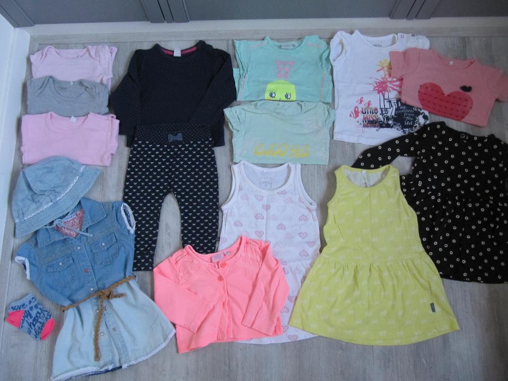 Kledingpakket meisje maat 74, Ophalen of Verzenden, Gebruikt, Maat 74