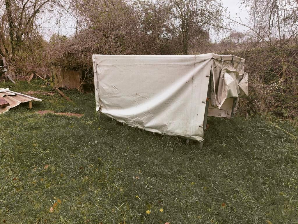 Stevige partytent/opslagtent - Gebruikt, Caravans en Kamperen, Tenten, Ophalen of Verzenden