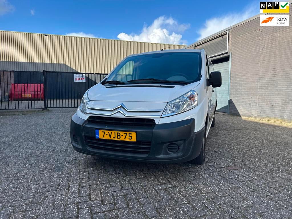 Citroen Jumpy 12 2.0 HDIF L2 H1 Airco Cruise Elek. Pakket Tr, Voorwielaandrijving, Stof, Gebruikt, 4 cilinders