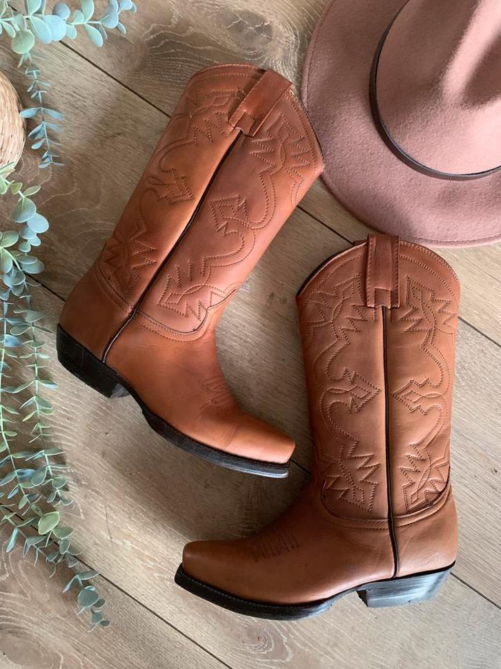 Farwest Boots cowboylaarzen 37 western boots bohemian laarze, Hoge laarzen, -, Ophalen of Verzenden, Zo goed als nieuw