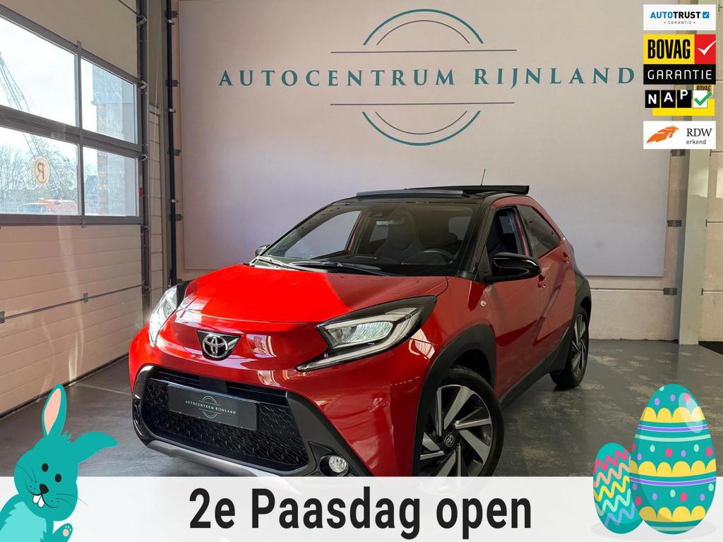 Toyota Aygo X Paas Actie 19.999,- 1.0 VVT-i S-CVT Envy Open, 4 stoelen, Leder en Stof, Origineel Nederlands, Nieuw