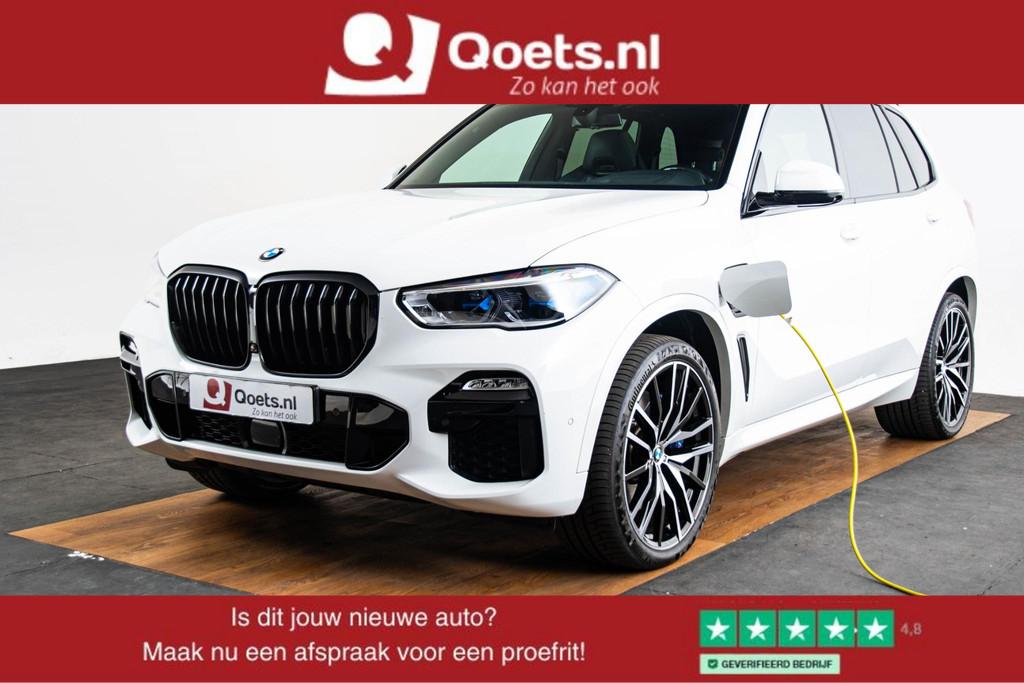 BMW X5 xDrive45e High Executive M Sport - Panoramadak - M Mu, 12 maanden, Gebruikt, 394 pk, Wit