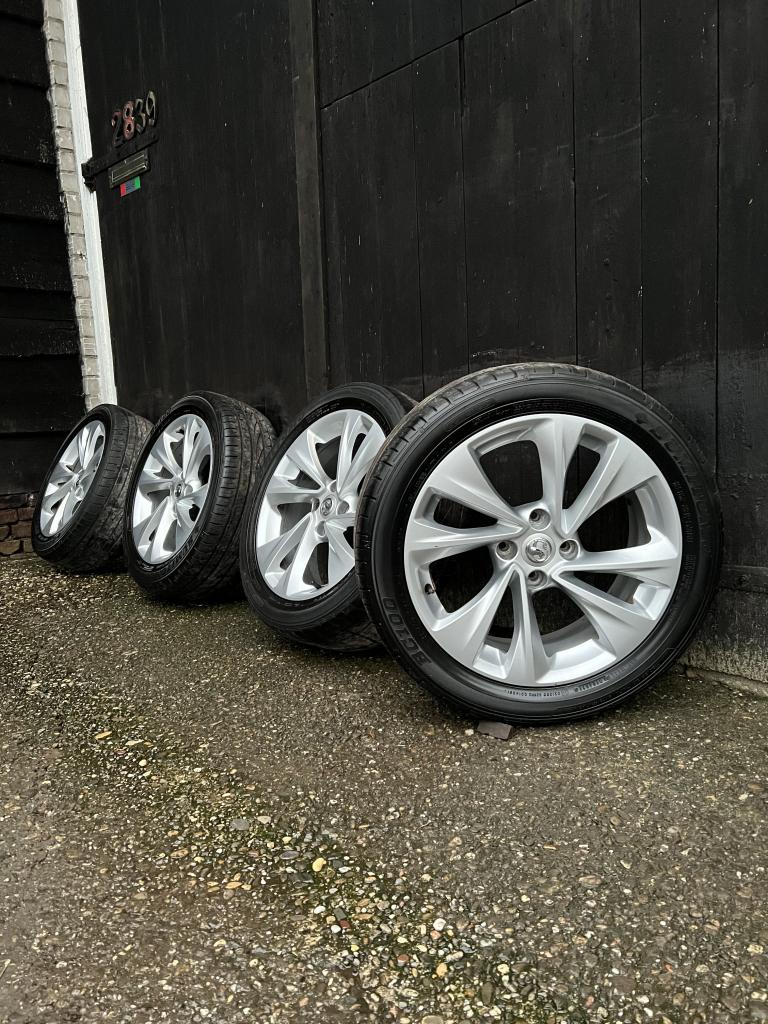 Originele Opel crossland X velgen 4x108 zomerset 17 inch