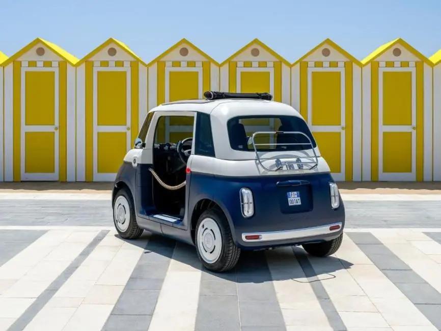 Fiat Topolino Dolcevita Vilebrequin € 13.490,00, Auto's, Fiat, Stof, Gebruikt, Overige modellen, Cabriolet