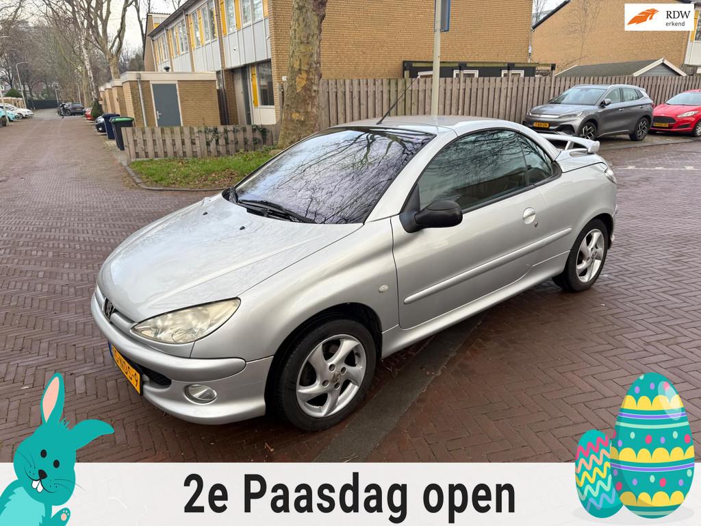 Peugeot 206 CC Airco / Leuke cabrio / 147.000 km, Voorwielaandrijving, Gebruikt, 4 cilinders, Cabriolet