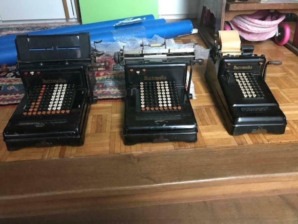 GEZOCHT,  BURROUGHS artikelen zoals TEL- EN REKENMACHINES,, Ophalen of Verzenden