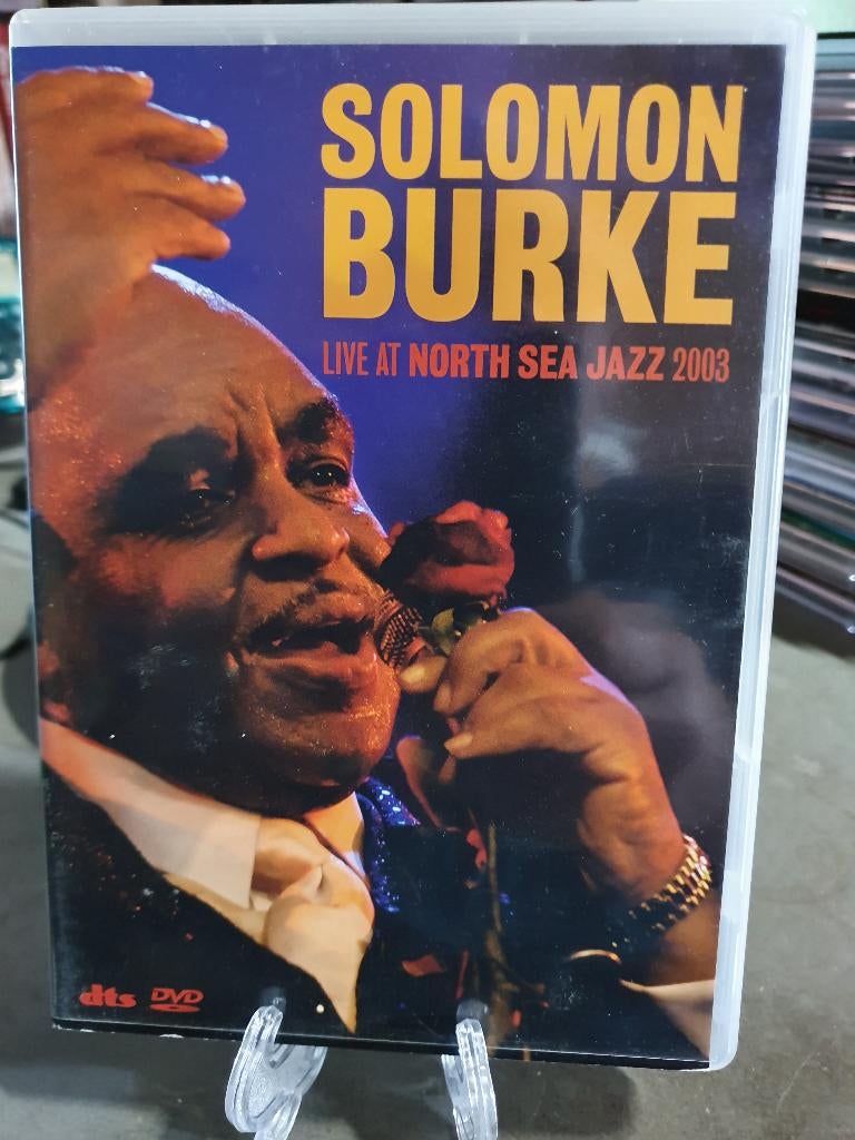 Solomon Burke - Live at North Sea Jazz 2003, Alle leeftijden, Ophalen, Zo goed als nieuw