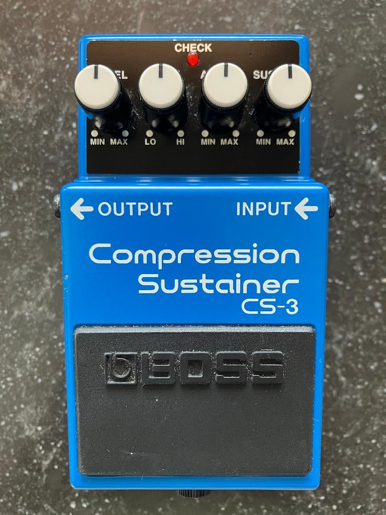 Boss CS-3 Compression Sustainer, Ophalen of Verzenden, Zo goed als nieuw, Compressor