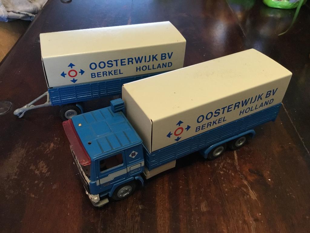 Tekno Volvo 12 Turbo 6 met aanhanger Oosterwijk Berkel, Ophalen of Verzenden, Gebruikt, Bus of Vrachtwagen, Tekno