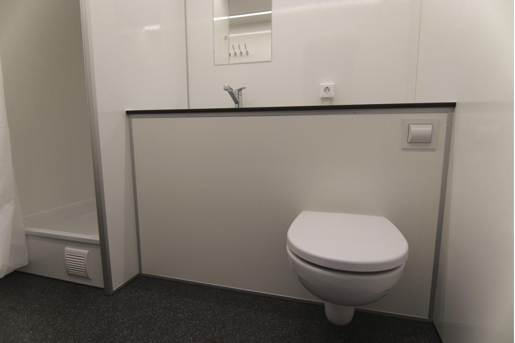 Mobiele Badkamer | Nooddouche+Toilet | Easywagon | Voorraad, Ophalen of Verzenden, Niet ingevuld, Niet ingevuld, Niet ingevuld