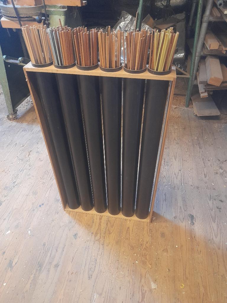 ex WINKELBAK met honderden latjes en messing pijpjes, 1:50 of kleiner, Overige typen, Nieuw, Ophalen