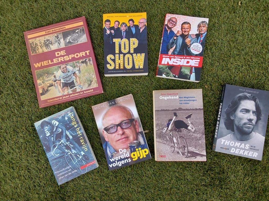 Wielrenner en voetbal boeken, Boeken, Ophalen, Zo goed als nieuw, Sport, Hobby en Vrije tijd