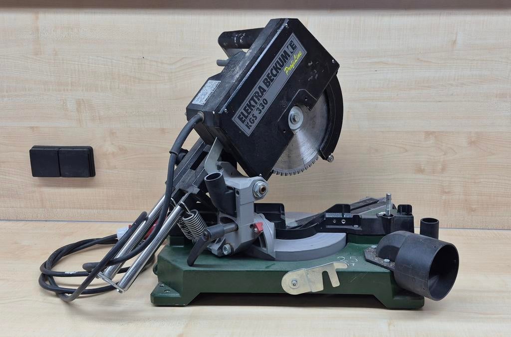 Elektra Beckum KGS 330 ProfiLine Afkortzaag 380v, Ophalen, Elektra Beckum, Gebruikt, .