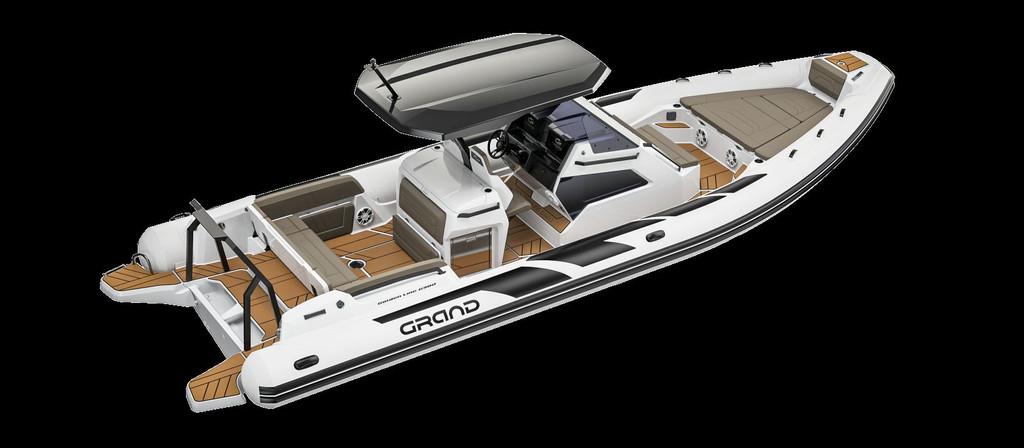 GRAND GL980 Golden Line, Watersport en Boten, Rubberboten, Gebruikt, Overige brandstoffen, Overige merken