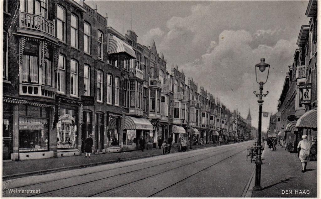 Den Haag - Weimarstraat, Verzenden, 1920 tot 1940, Gelopen, Zuid-Holland