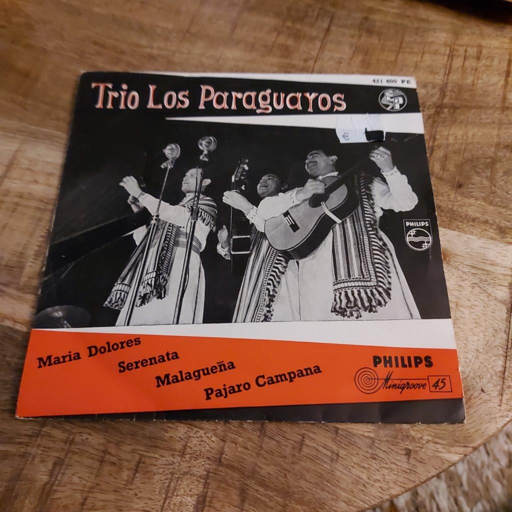 Trio los paraguayos ep / maria dolores, Ophalen of Verzenden, Zo goed als nieuw, EP